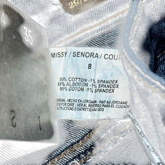 Vintage America by Nine West matchstick skinny  jeans size 8/29 dark wash denim - Picture 4 of 7